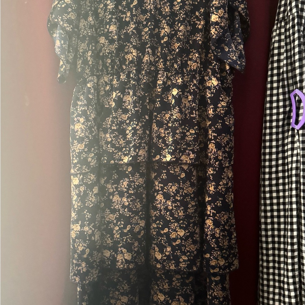 Floral Ruffle Dress